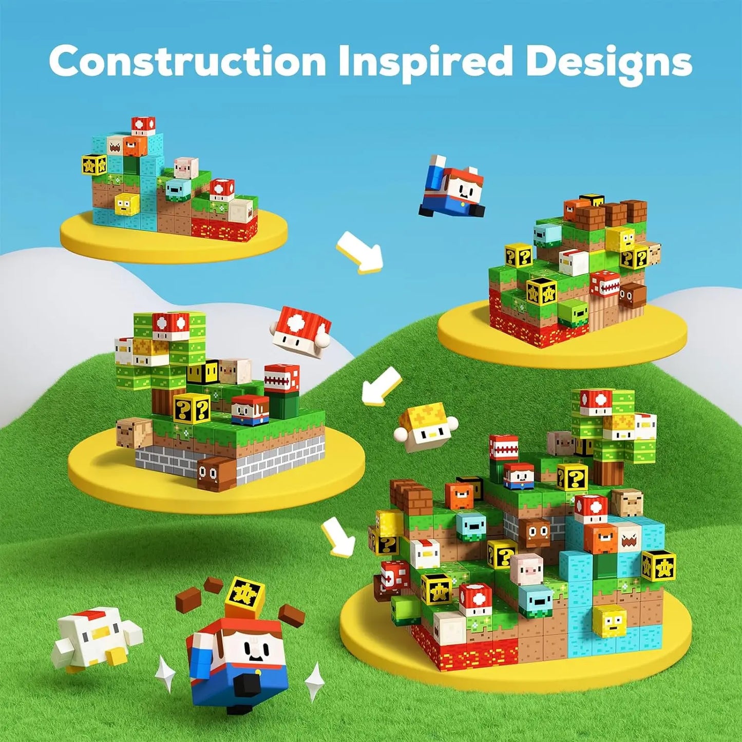 Innovule Mario Magnet - Creative World Set