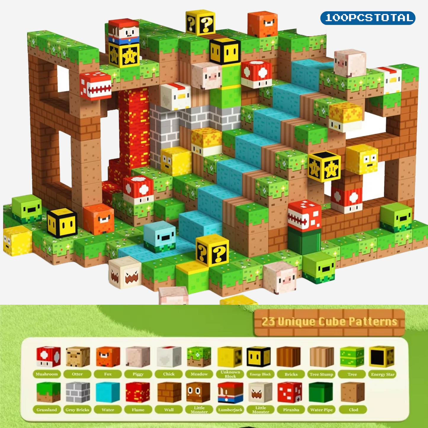 Innovule Mario Magnet - Creative World Set